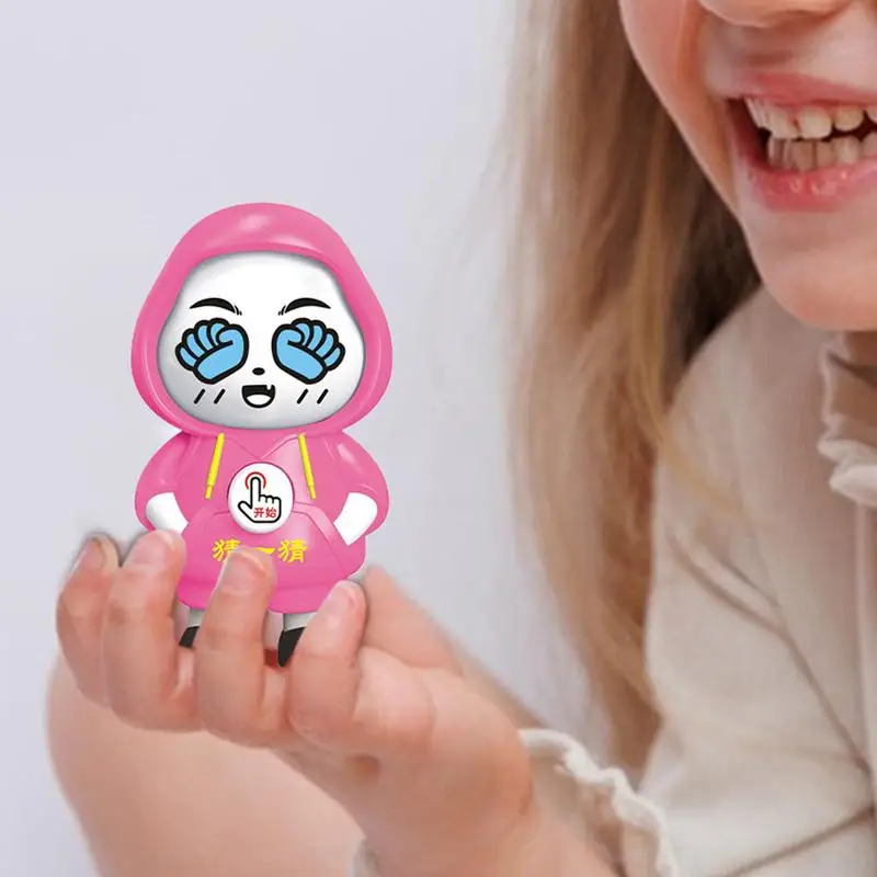 Cute Keychains For Kid Face-Changing Doll Keyring Bag Charm Creative Cartoon Doll Keychain With 3 Different Expressions For Kid