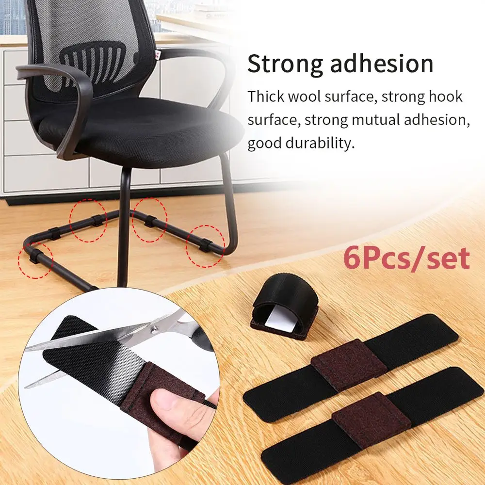 Durable Chair Leg Pad Useful Tube Caps U Shaped Damper Stool Anti-front Tilt Pipe Clamp Non-slip Floor Protector