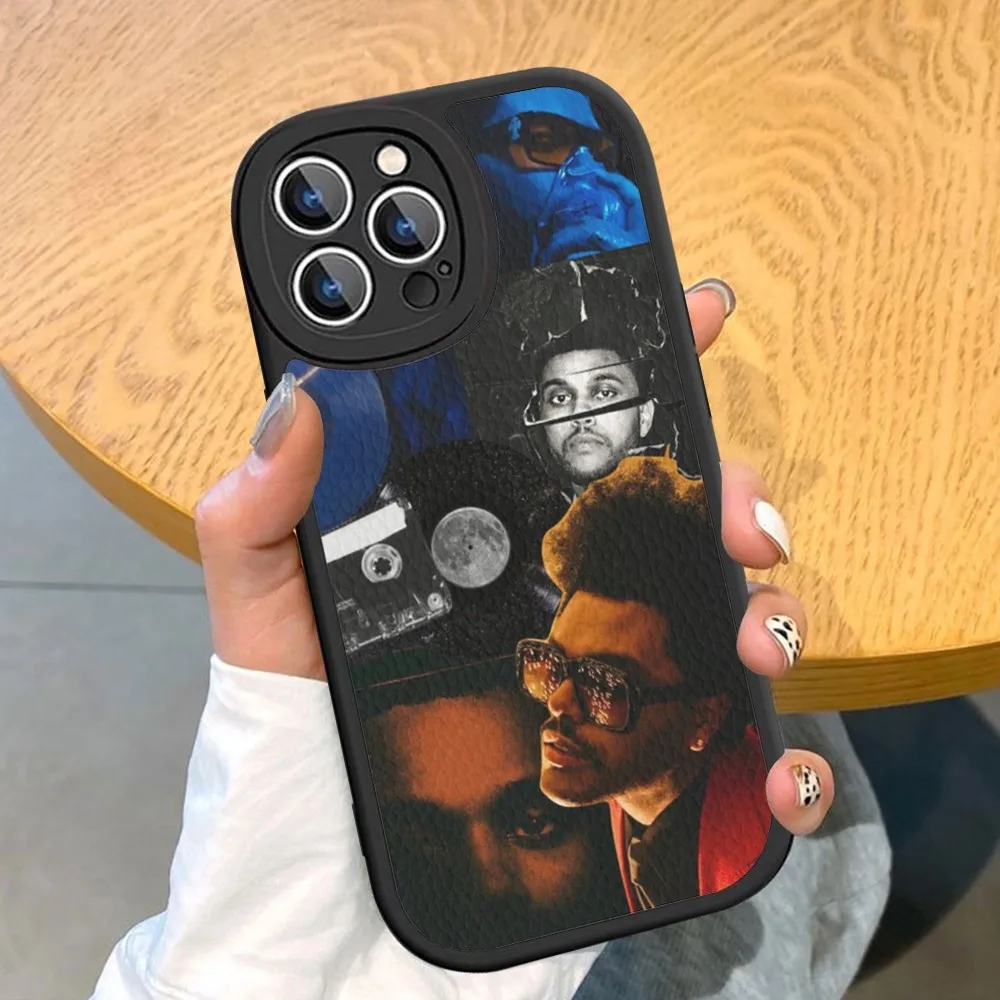 Singer The W-Weeknd Phone Case Hard Leather For iPhone 14 13 12 Mini 11 14 Pro Max Xs X Xr 7 8 Plus Fundas