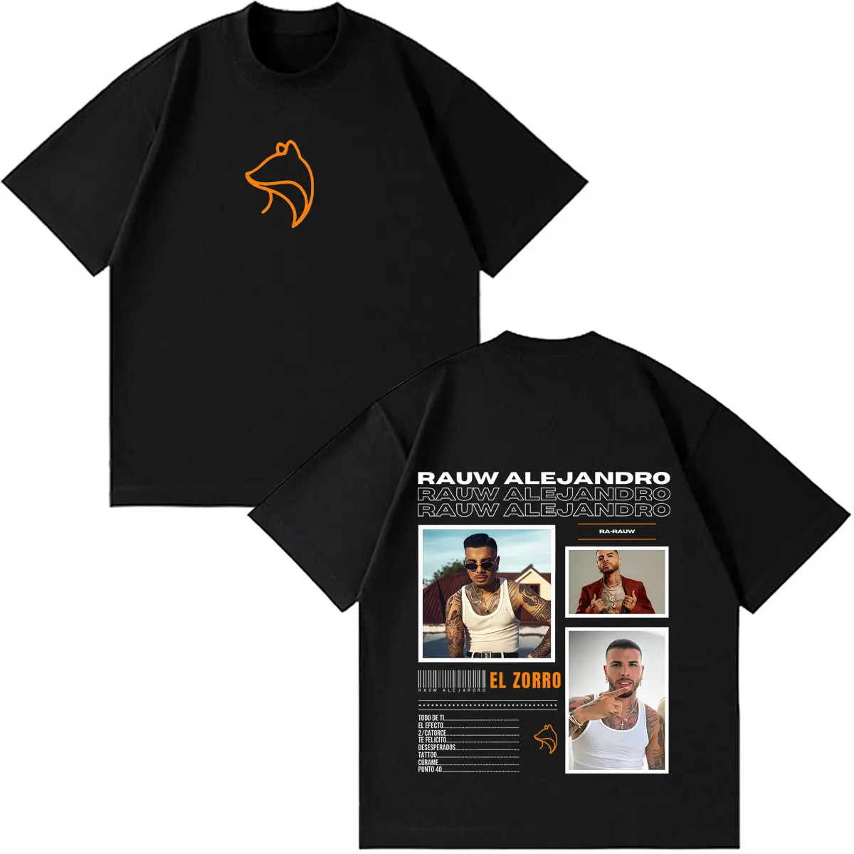 Rauw Alejandro Tour 2026 Graphic T Shirt Men Women Vintage Gothic Fashion Tee Shirt Summer Oversized Cotton Casual T-Shirts