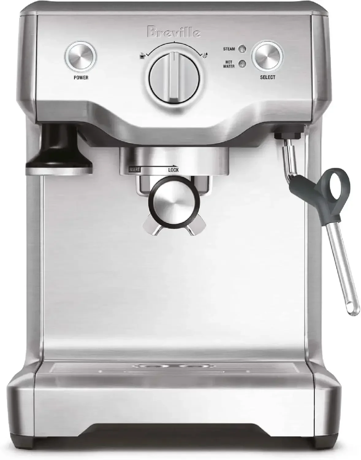 Machine à expresso Breville BES810BSS, moyenne, en acier inoxydable brossé