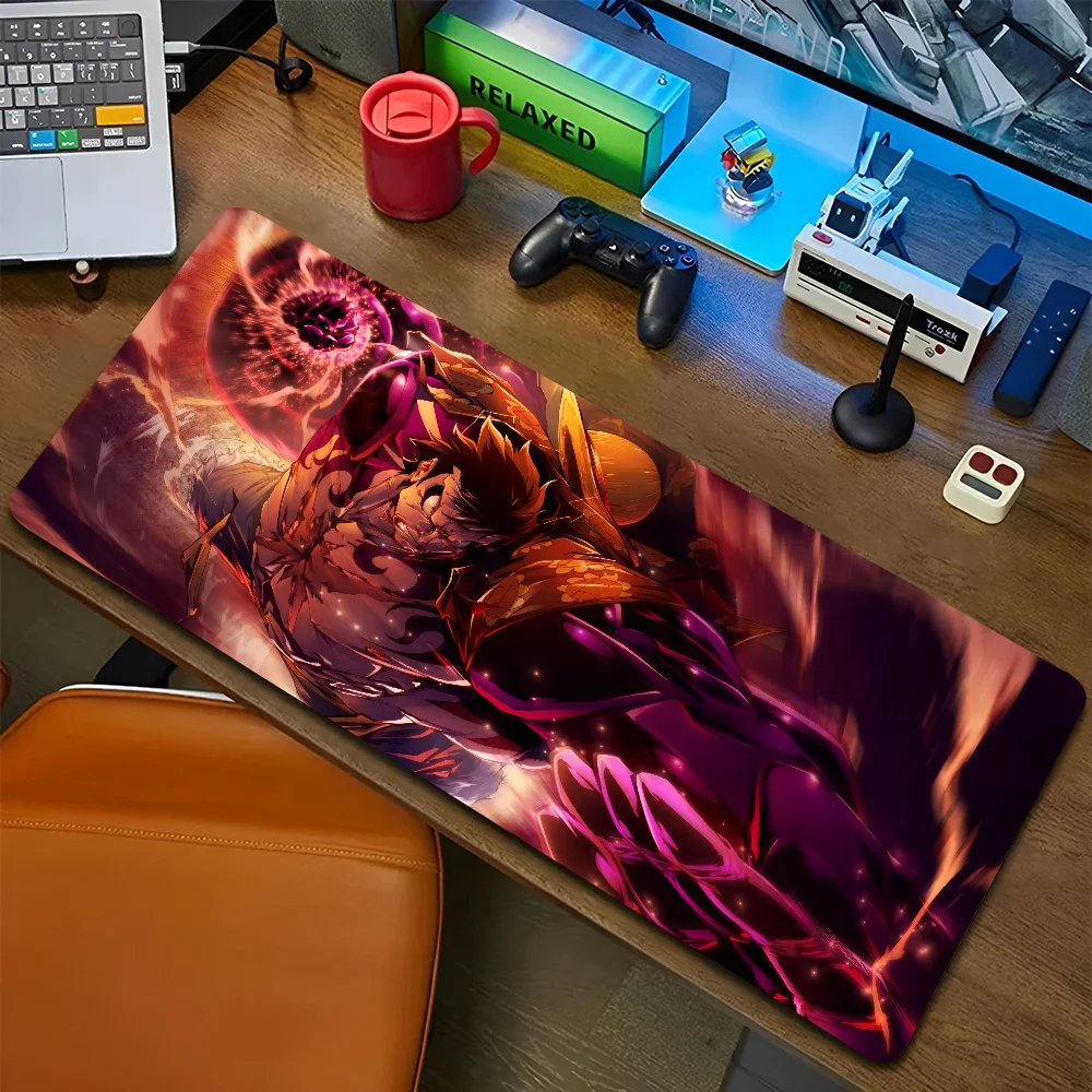 1pc Ones Pieces Luffy Non-slip Mouse Pad Suitable For Office Computers Laptops E-sports Game Desk Mats XXL Keyboard