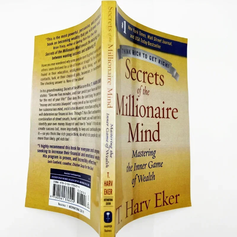 Secrets of The Millionaire Mind: Mastering The Inner Game of Wealth By T. Harv Eker Finance Books In English Paperback