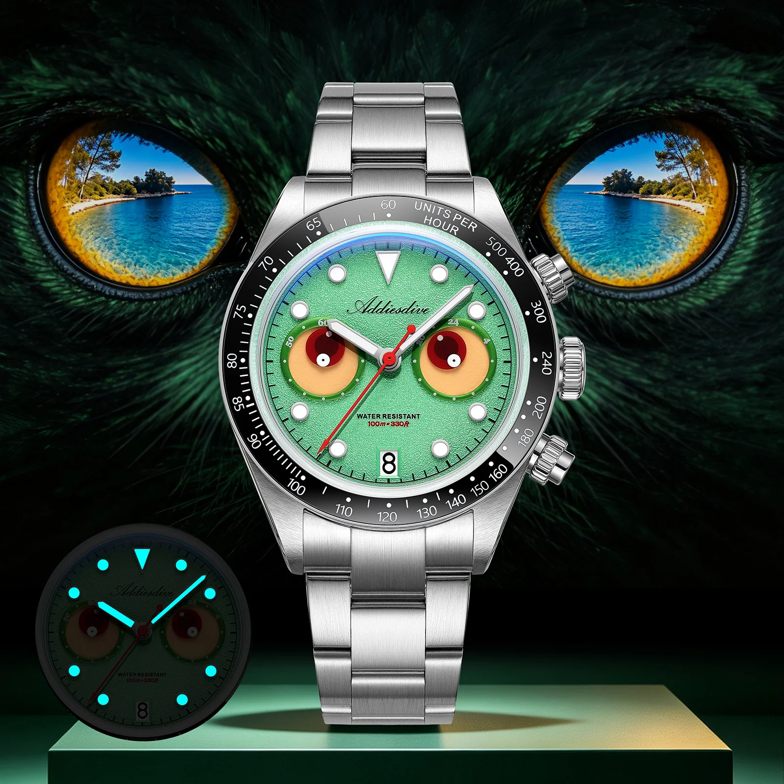 ADDIESDIVE AD2557 Luxury Men's - Zero Luxury Watch recension och pris