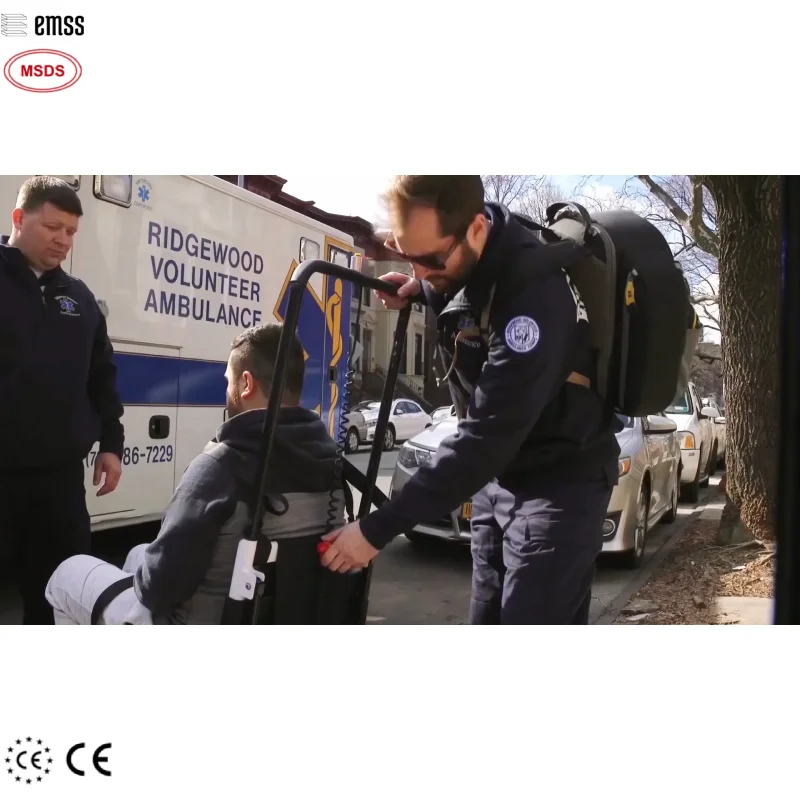 EMSS-Treppensteigen, elektrischer stehender manueller Treppensteigerlift für Behinderte