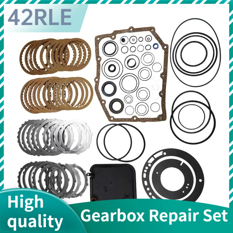 42RLE 52852913AB Master Rebuild Kit Fix Shift Failure Slip For 2003-2018 Liberty Nitro Cherokee Transmission