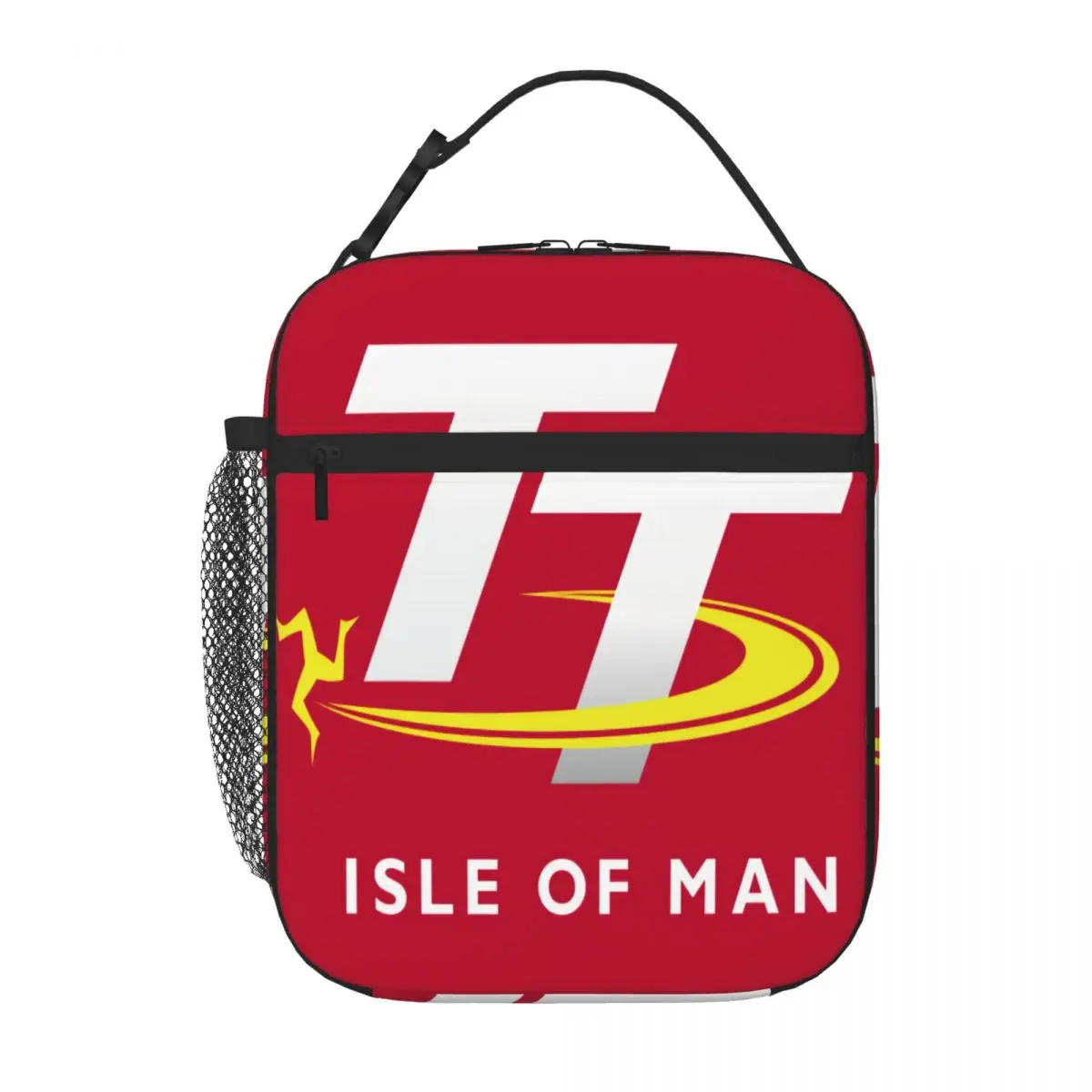 Hot Sale Limited Tt Legend Isle Of Man 1907 Marble Print Kids Lunch Bag Office Picnic Break Insulated Lunch Pouch