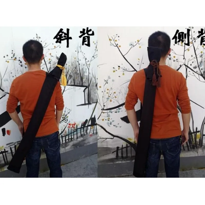 

Bamboo Katana Sword Carry Bag Kendo Kung Fu Martial Arts Training Storage Bag for Japanese Samurai Sword