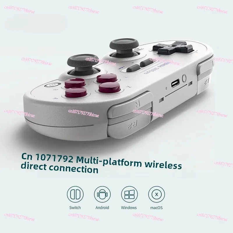 SN30 Pro Wireless Bluetooth Gamepad Rilevamento del corpo mobile Vibrazione Capelli continui PC Computer TV Console di gioco Interruttore portatile