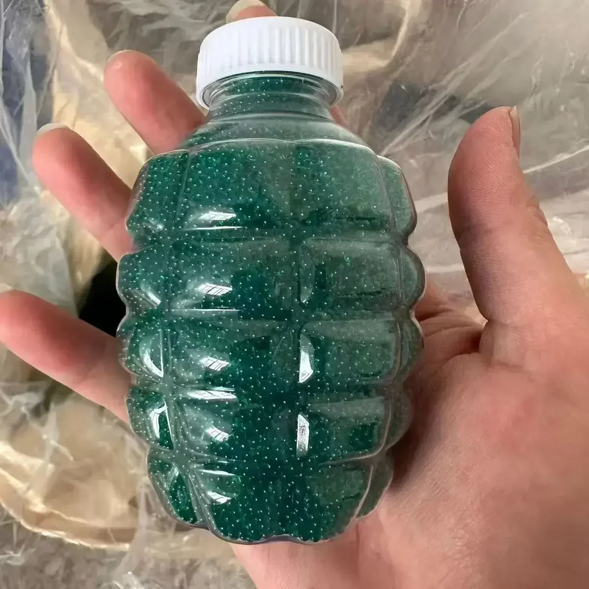 SS100000PCS 7-8 Millimetri Sfera Dell'acqua Perline Ricarica Munizioni Gel Splater Palla Blaster Proiettili Per Gel Per 416 AK P90 Pistola Giocattolo Ammos