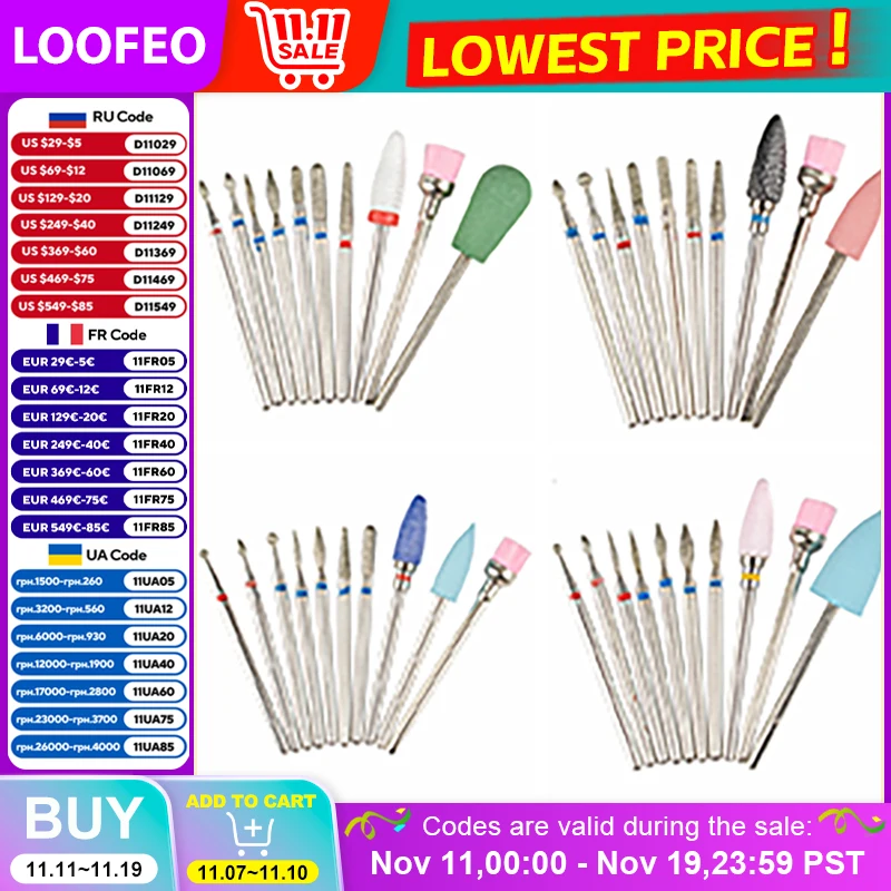 Drill Milling Cutter For Manicure Removing Gel Varnish Nail Drill Bits Nail Pedicure Accesoires Fresas Manicura Manicure Nozzles