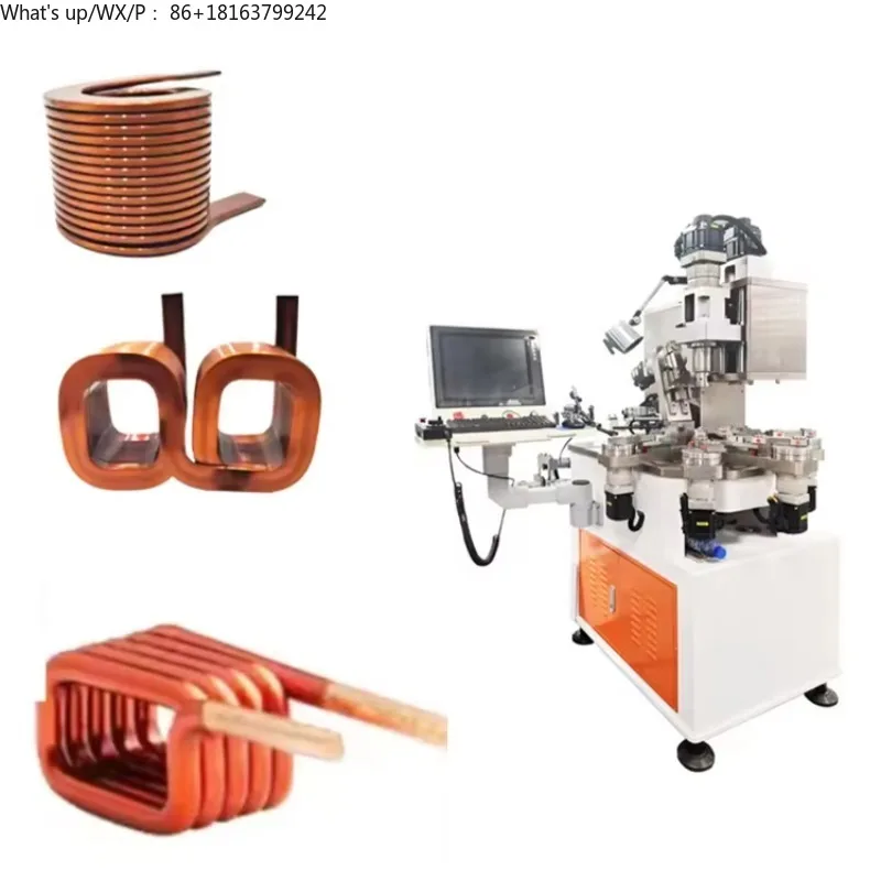 Avvolgitrice per filo di rame smaltato piatto in rame