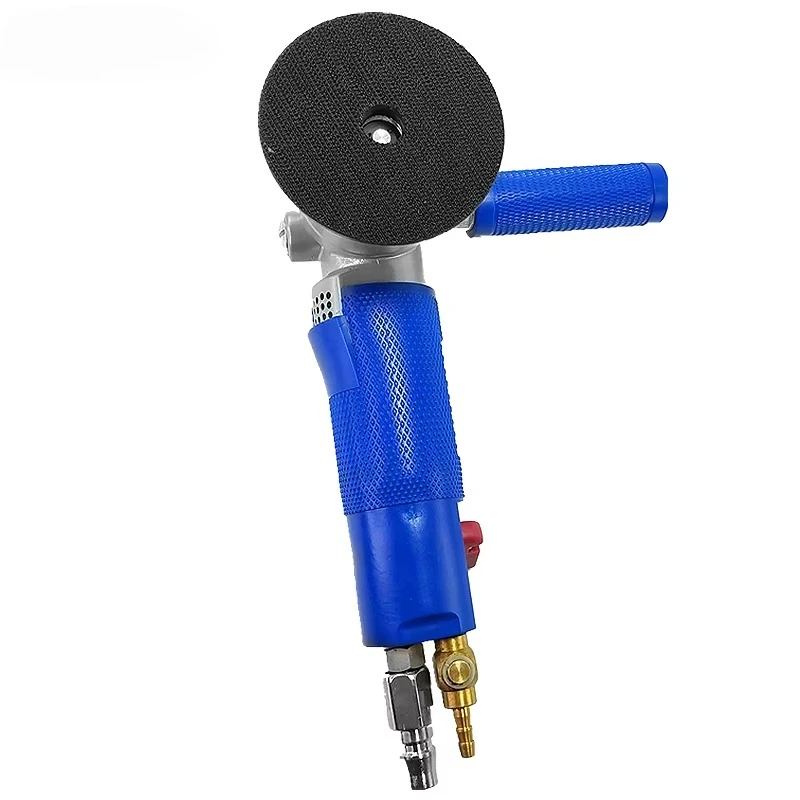 Hot-selling 3-inch pneumatic wet sander pneumatic water angle grinder for granite, concrete, and marble cutting