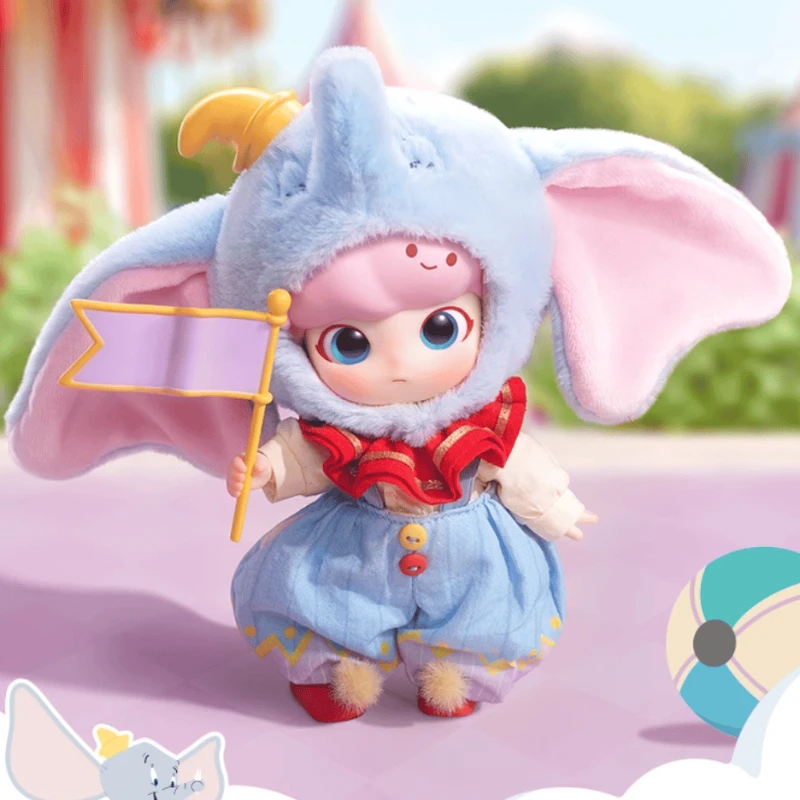 

Dimoo and Dumbo Series Action Figures Toy Kawaii Doll Cartoon Bjd Movable Joints Collectible Model Ornaments Kids Birthday Gift