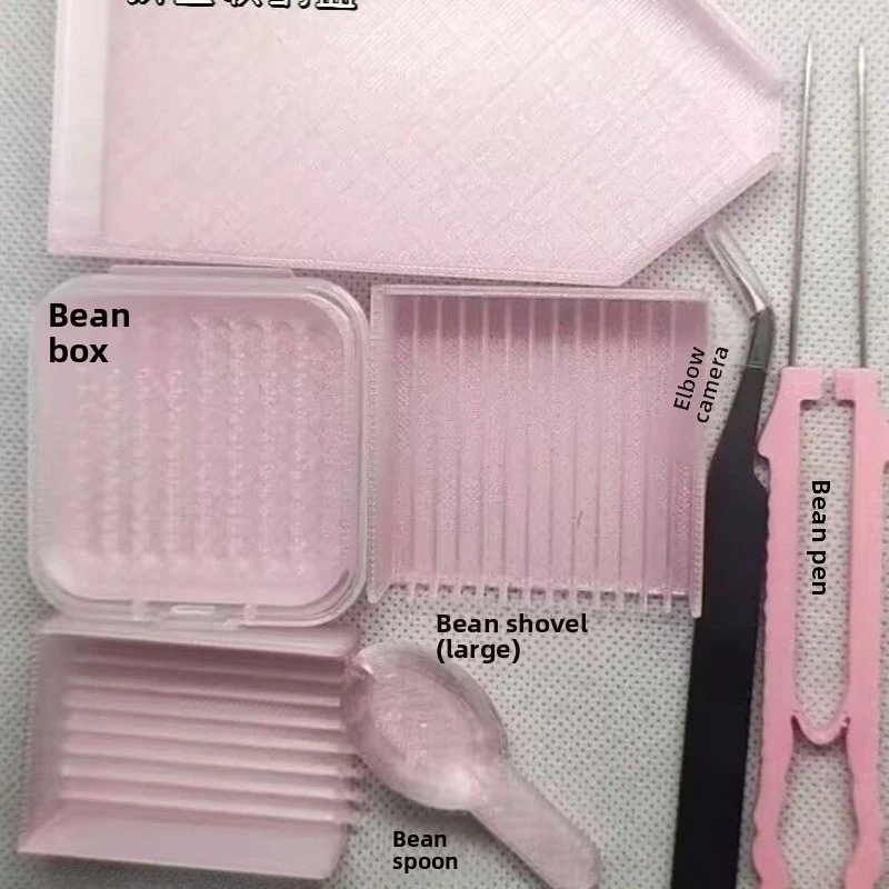 2.6mm Perler Beads Complete Tool Kit Includes Pegboard Bead Scoop Sorting Tray Pen Multi Functional Assistant DIY Craft Supplies