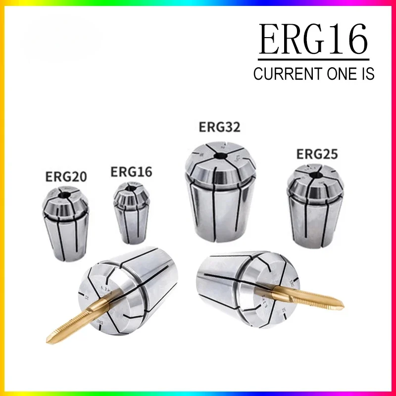 

NEW 1 piece lathe tool holder accuracy 0.08 ERG chuck ERG16 collet rigid tapping chuck ISO/JIS standard collet CNC machine tool