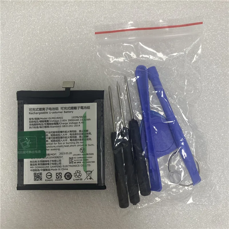 

In Stock for GLMG18A01 battery 3900mAh New production date Tracking Number High capacity Long standby time