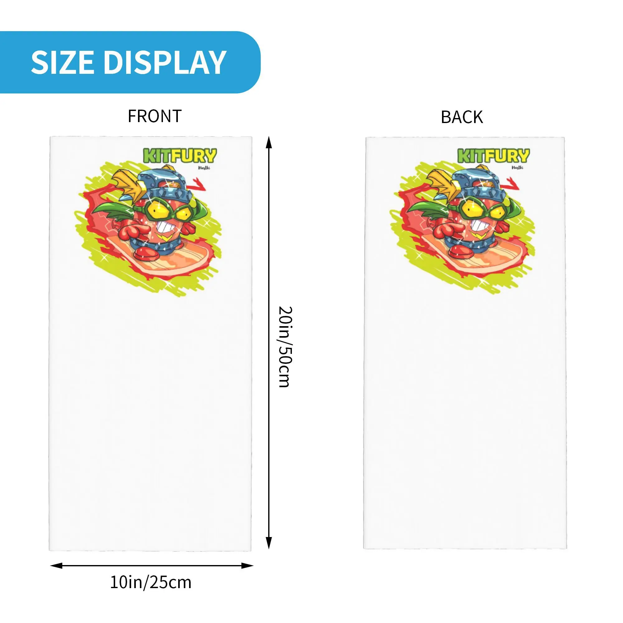 Superthings  Bandana Neck Cover Printed Wrap Scarf Multifunction Headwear Outdoor Sports Unisex Adult Winter