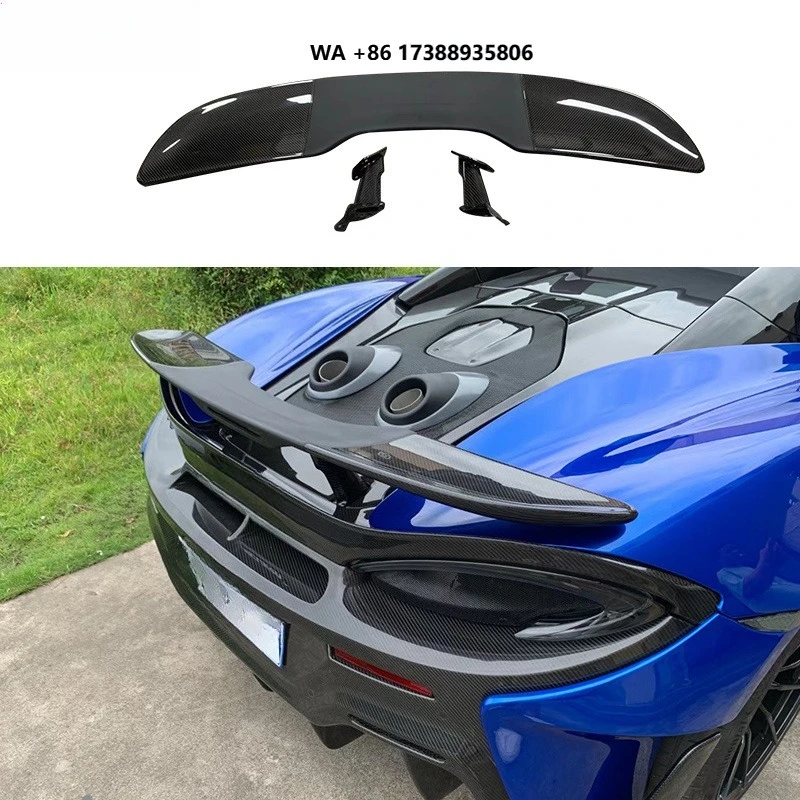 Dry Carbon Fiber 600LT Style Rear Wing Body Kit Fit for 540C 570S 600LT Spoiler