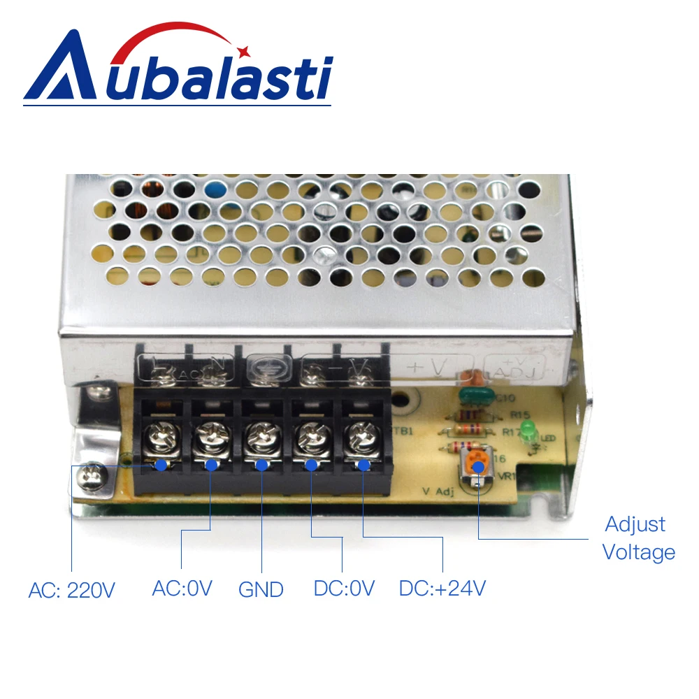 Aubalasti 24V 3A CNC Router Power Switch GY75W-24-A 24V 3A Switch Power Supply Output DC 24V3A