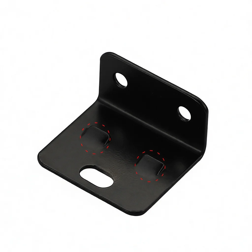 Two In One Angle Code Furniture Connector Cabinet Shelf Support Hardware Cold Rolled Steel Fastener Board Mounting Tool Modern