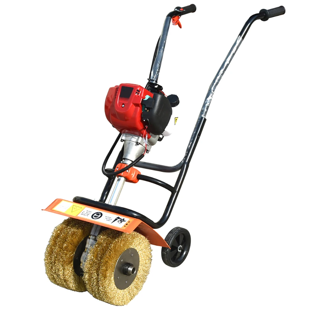 تجديد وإزالة الصدأ بالأنابيب الفولاذية والألواح الفولاذية للبنزين آلة إزالة الصدأ متعددة الوظائف 2025 جديد