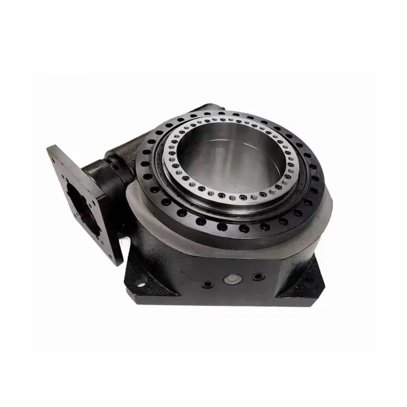 360 Degree Hollow Rotating Platform 370mm Stepper and Servo Hollow Industrial Planetary Gearbox