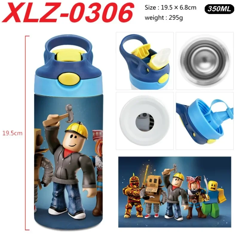 

Roblox Cartoon Male Female College Students High Beauty Creative Stainless Steel Four Color Insulated Cup Water Cups