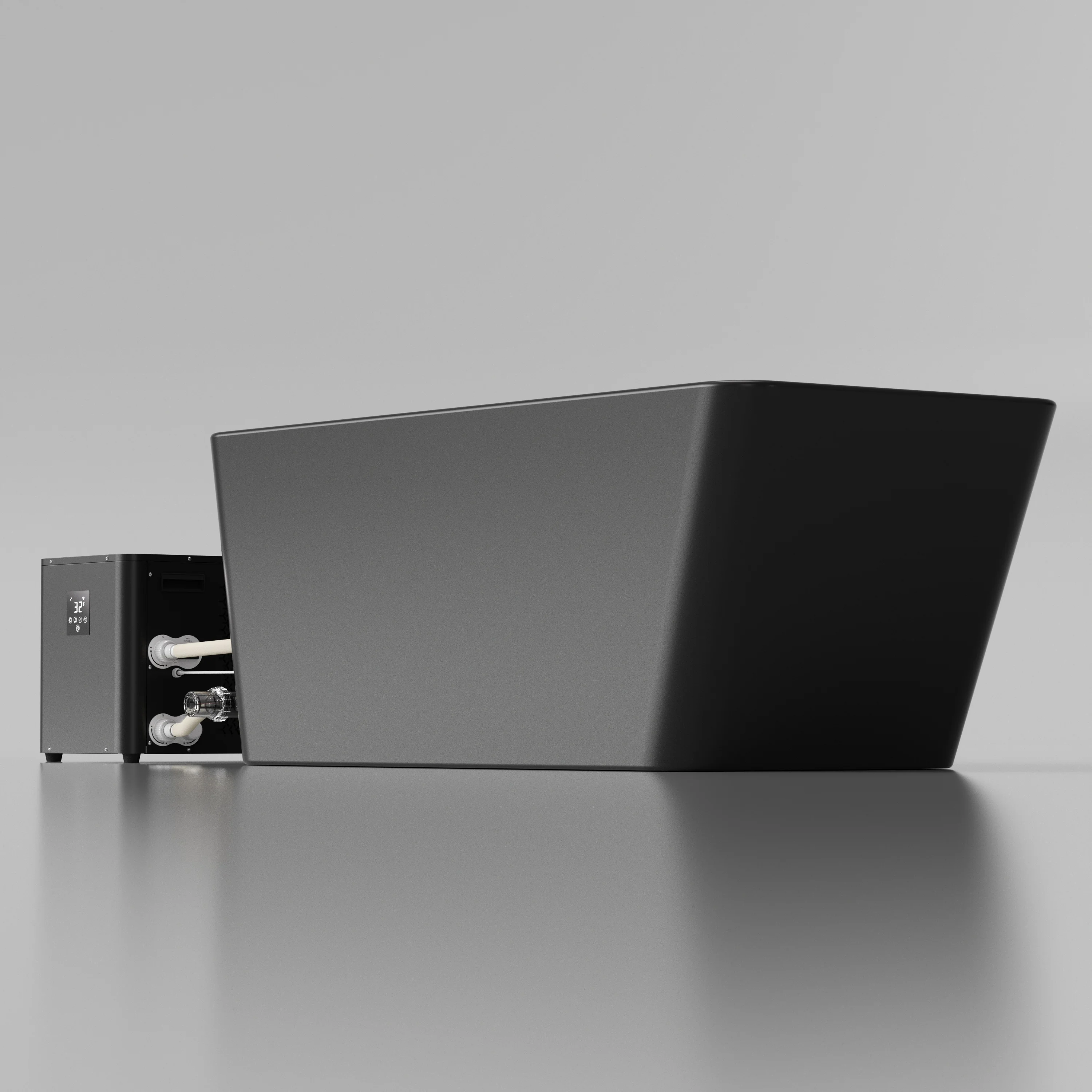 Factory Customizable Acrylic Cold Plunge Tub For Sports Recovery Therapy WiFi APP Control Multiple Chiller Options Spa