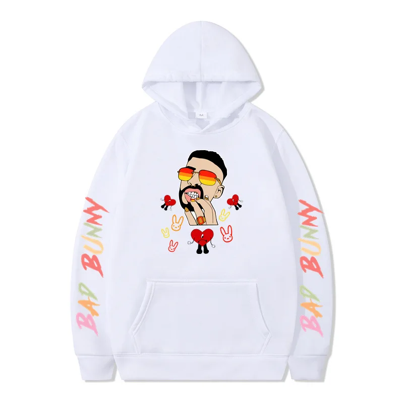 BAD BUNNY Series Hoodie Tomorrow Will Be Nice Graphic T Shirts Unisex Men /Women Sweatshirt