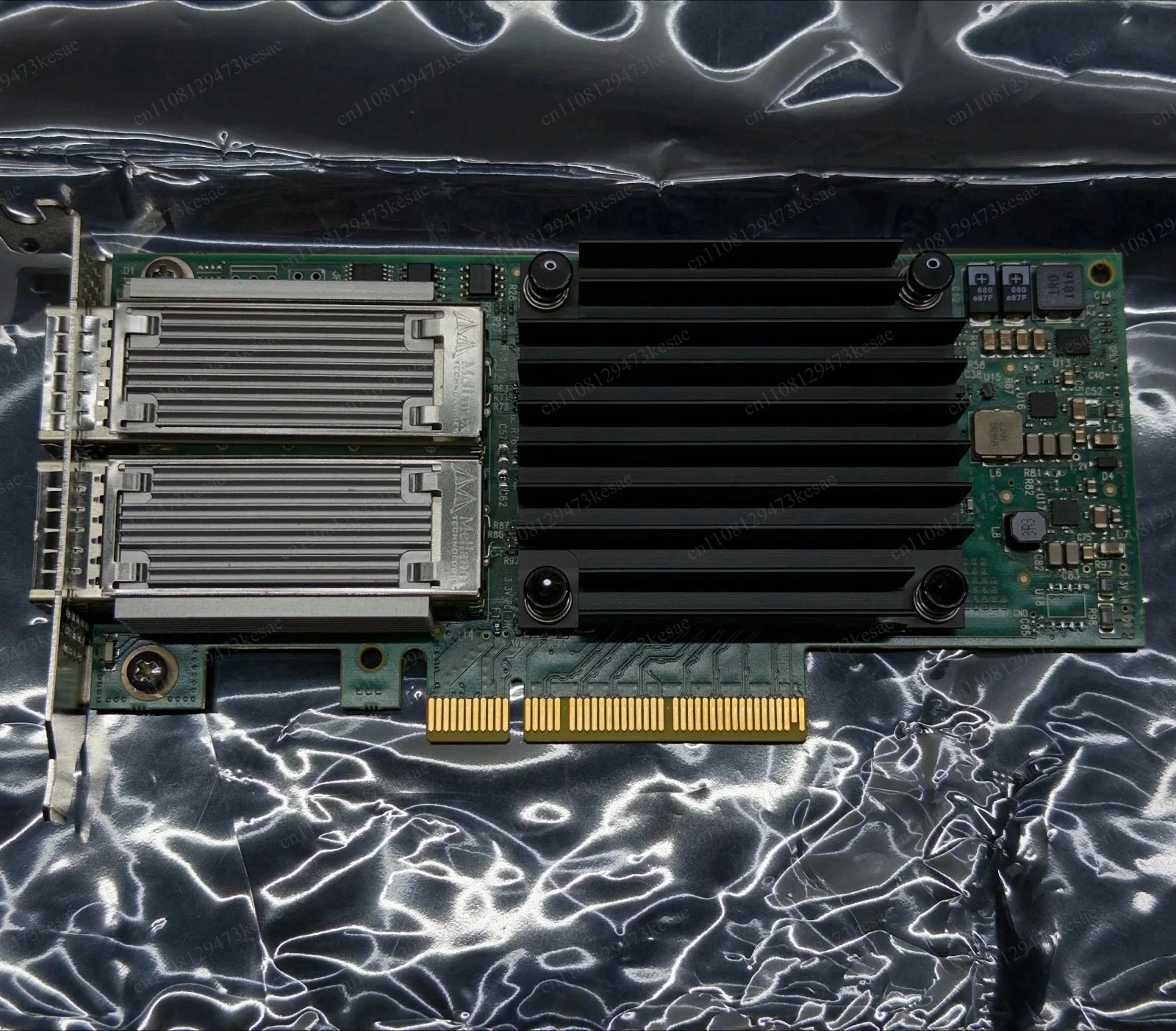 Mellanox MCX414A-BCAT ConnectX-4 EN Dual Port 40/56GbE QSFP28 PCIe 3.0 x8 Network Adapter Card