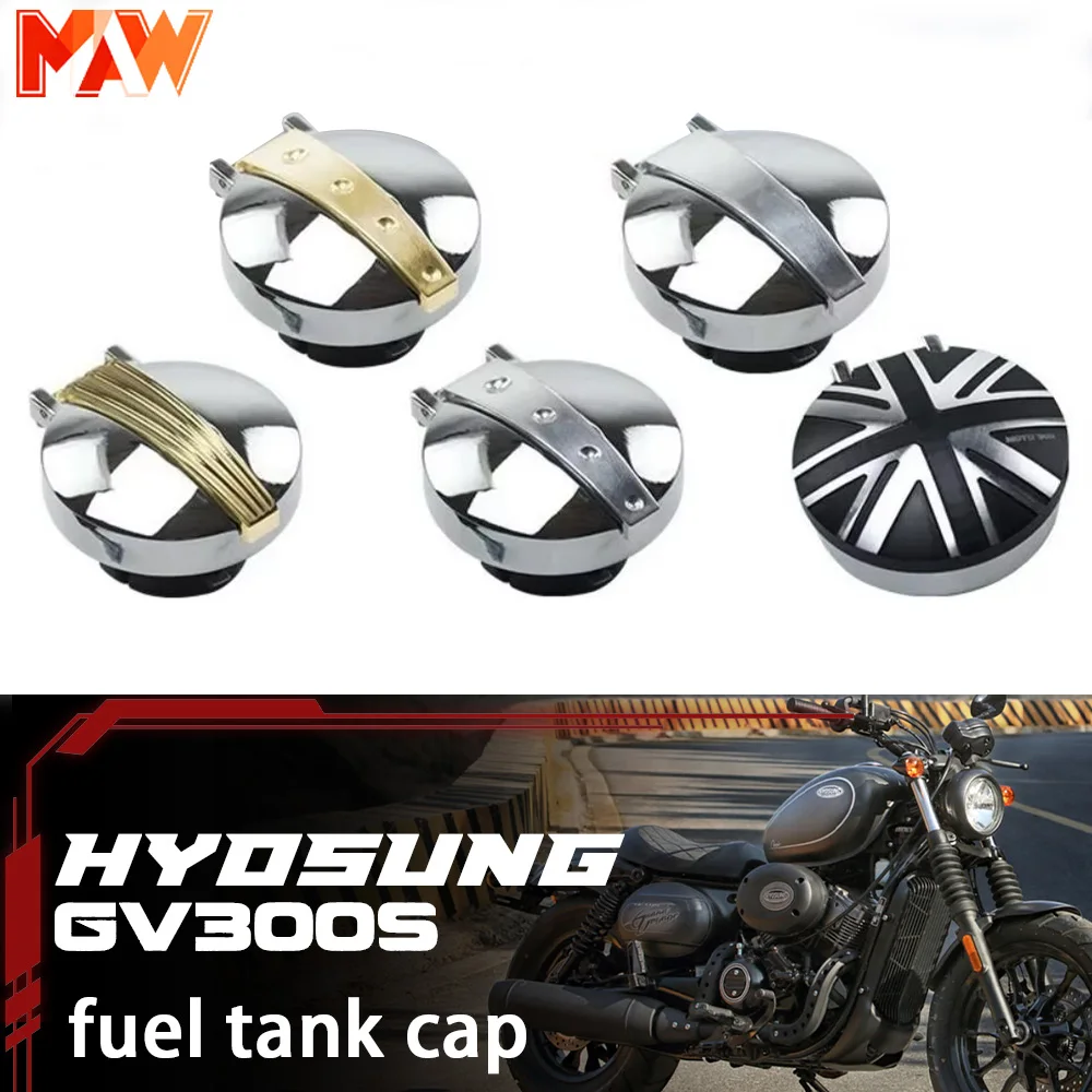

Для HYOSUNG GV300s gvs300 gv300s мотоцикл модифицированная латунь ретро алюминиевый сплав гальваническая крышка топливного бака