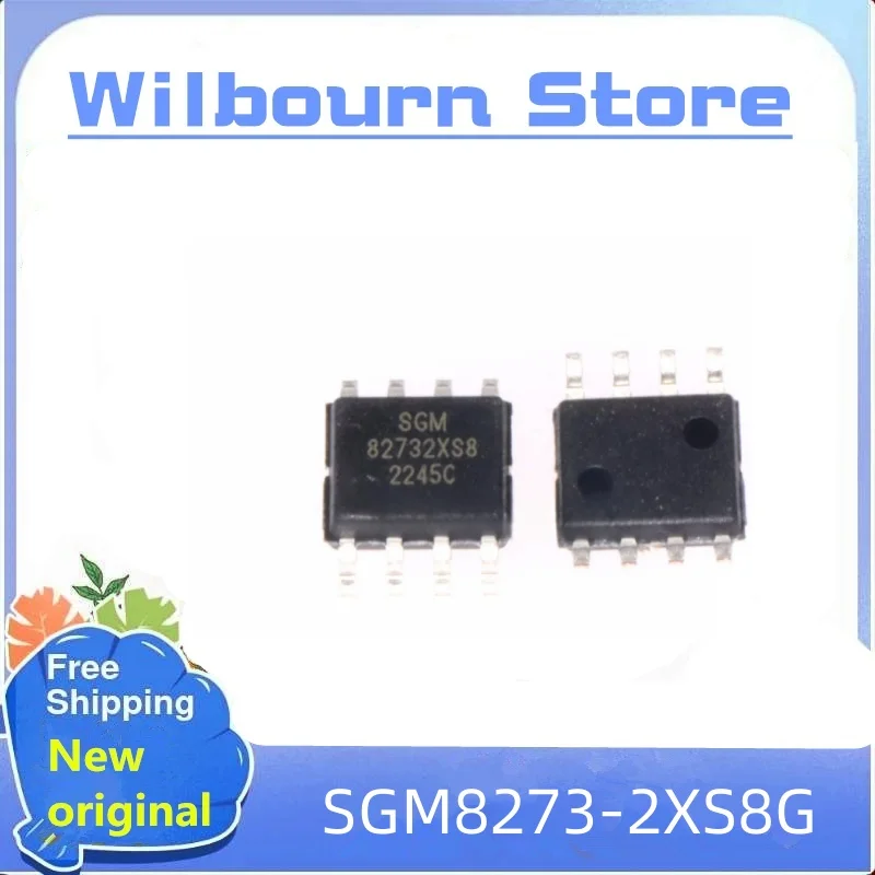 20PCS~500PCS/LOT SGM8273-2XS8G  82732XS8 SOP8  Free Shipping