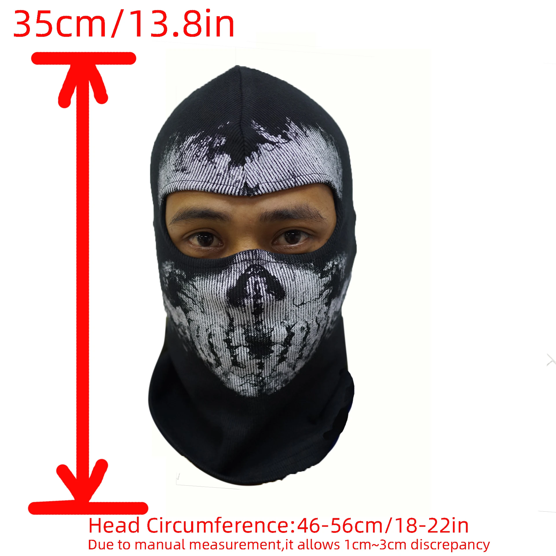 Skull Ghost Mask for Motorcycle Riding