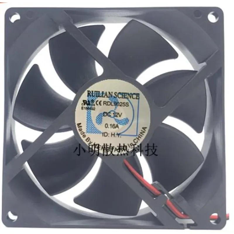 New Cooler Fan for RUILIAN SCIENCE 9025 RDL9025S DC12V 0.16A Refrigerator Fan 9025 9CM 90x90x25mm