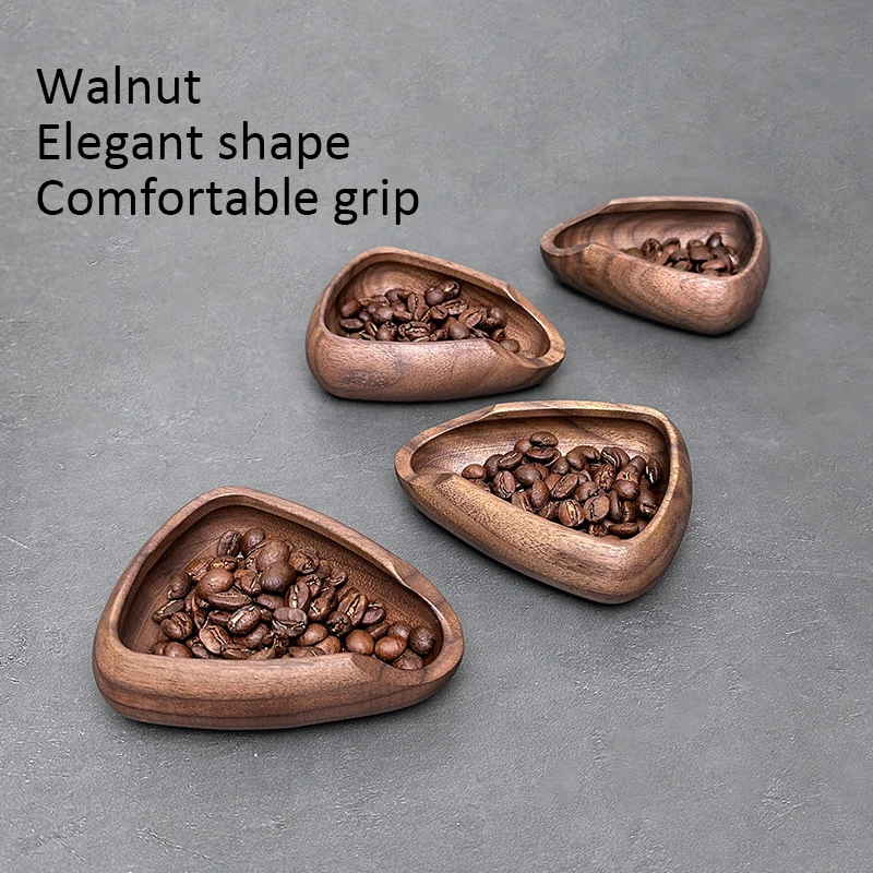 Coffee Beans Dose Trays Ceramic Weighing Bean Dish Measuring Tray  Espresso Coffee Accessories Weighing Tool for Home Kitchen