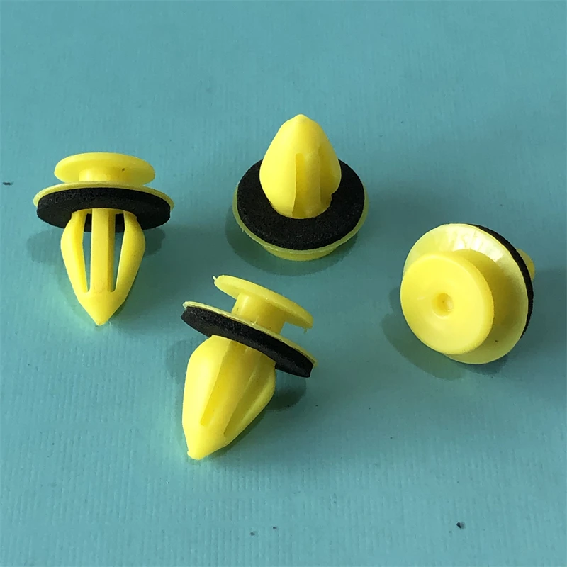 20pcs 10mm Hole Diameter Plastic Rivets Car Door Panel Clips for Kia POP VG Soulster cee-d Rondo Kue Kee KV7