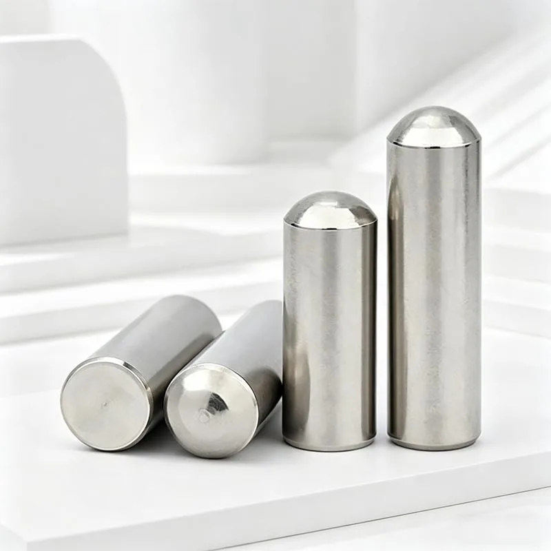 

5-50pcs Round Head Dowel Pins M0.6 M0.8 M1 M1.2 M1.5 M1.6 M2 M2.5 M3 M4 M5 M6 Parallel Pin Roller Metal Cylindrical Located Pin