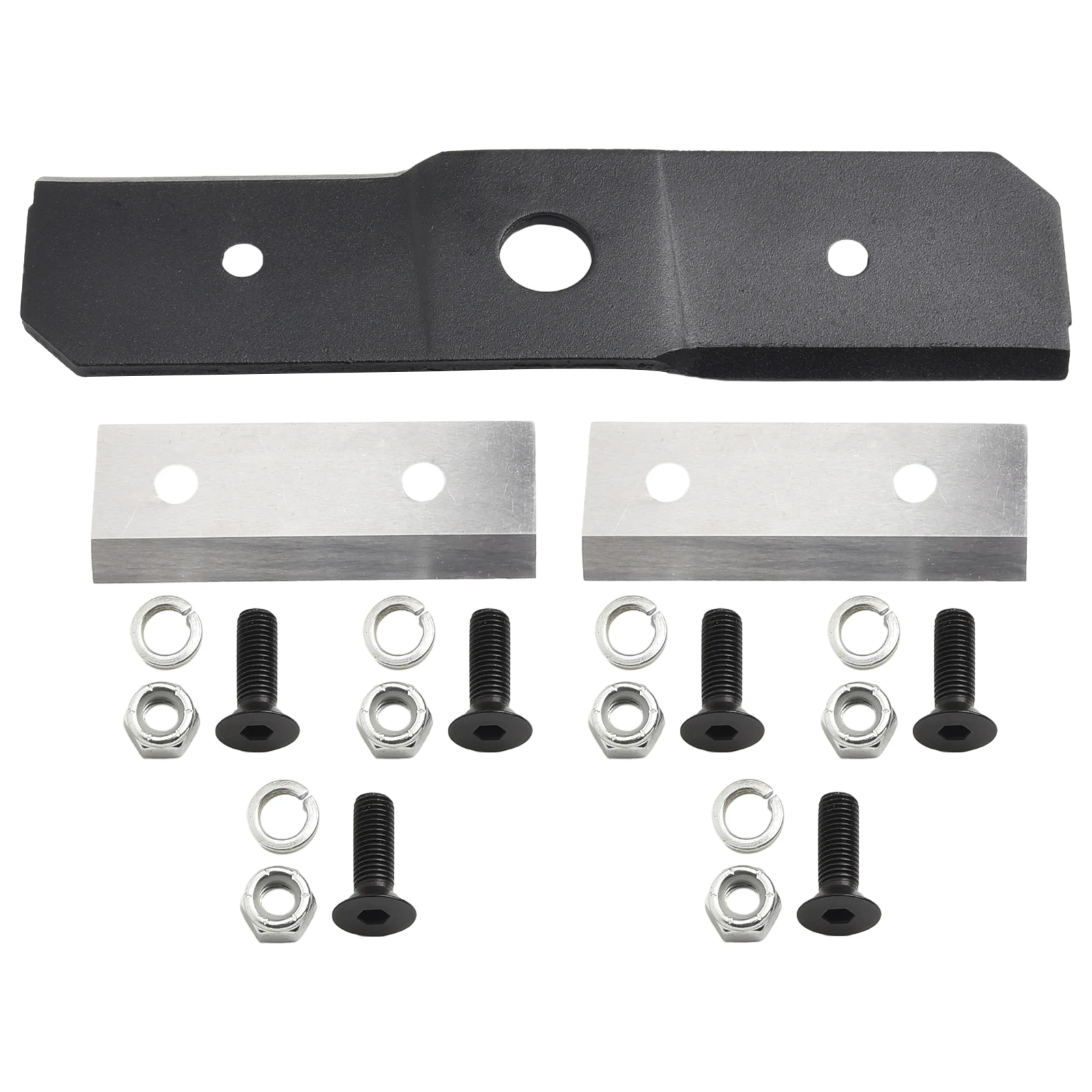 Blade Replacement Kit for Troy Chipper Shredder Model 74204050 7420544 Includes 6 Screws 6 Lock Washers 6 Nuts