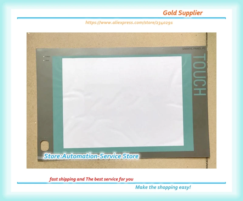 6AV7884-2AG20-B6E0 Nieuw IPC477C-15 SIMATIC-PC Touch Glas Film Masker Sleutelpaneel