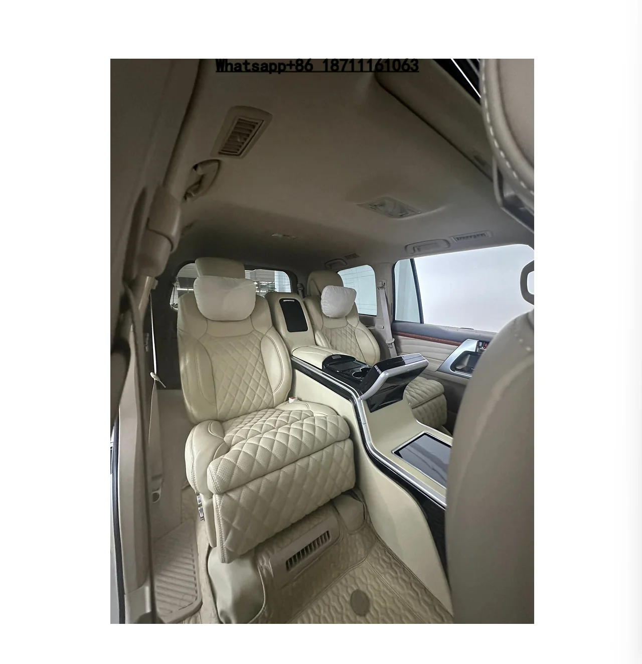 Assentos de Carro com Ajuste Multifuncional, Novo Design, Acessórios Internos para Land Cruiser 200/300, Peças de Assento