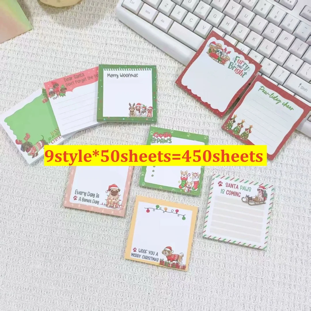 منصات مذكرة عيد الميلاد متفوقة جودة الورق الذاتي عصا ملاحظات منصات شخصيات عيد الميلاد دفاتر لطيف عيد الميلاد المفكرة #1