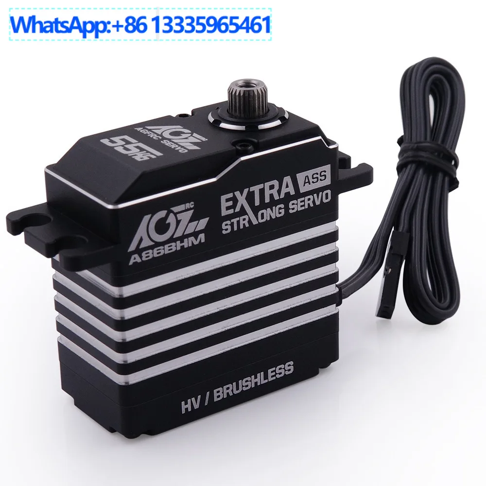 A86BHM large torque 55KG high-speed programmable brushless large servo factory direct supply to e-commerce