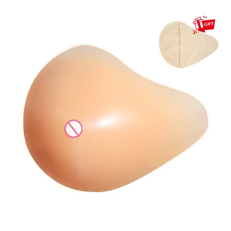 Silicone Fake Breast Form Mastectomy Breast Cancer Woman Artificial Boob False Chest Soft Prosthesis