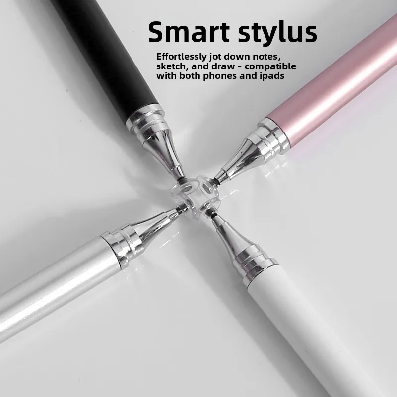 

Пассивный емкостный стилус для планшетов и телефонов, ручка для рисования с сенсорным экраном и магнитным силиконовым диском, сенсорный стилус