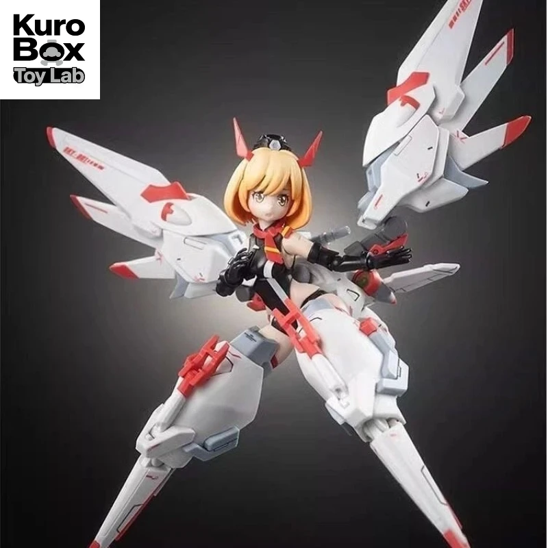

Big Fire Bird × Hemoxian Mecha Musume Action Figure Collectible Toy with Sky001 Mecha & Interchangeable Parts for Hobbyists