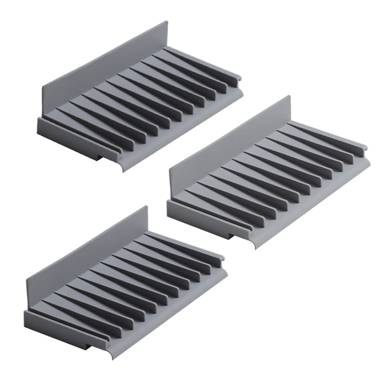 

Splash Guard Draining Pad Bathroom Use Multi-purpose Silicone Mat For Home Water Draining Feature Customizable Size