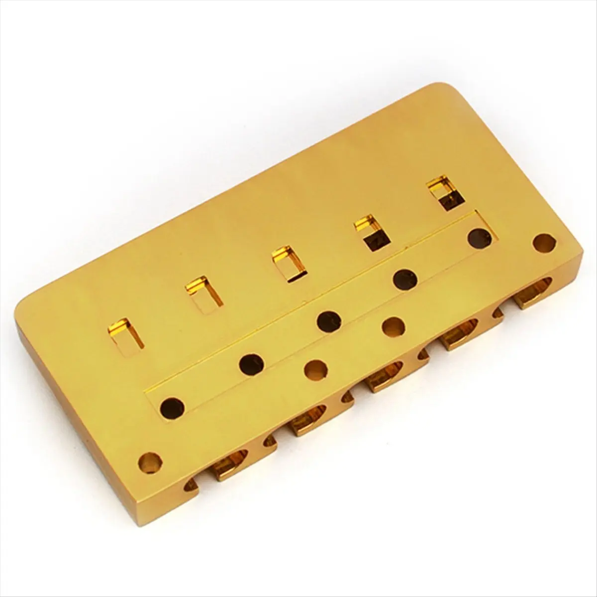 ABXY 5-String Bridge Body Bottom Through String Spacing 16.5MM Fixed Bridge Black