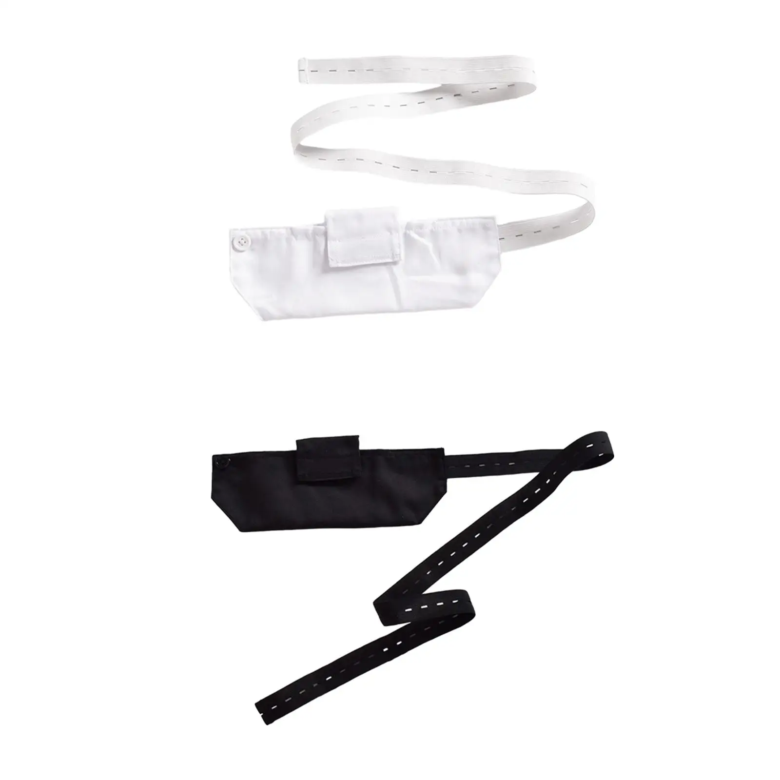 Peritoneal dialysis tube belt holder, softer, more comfortable