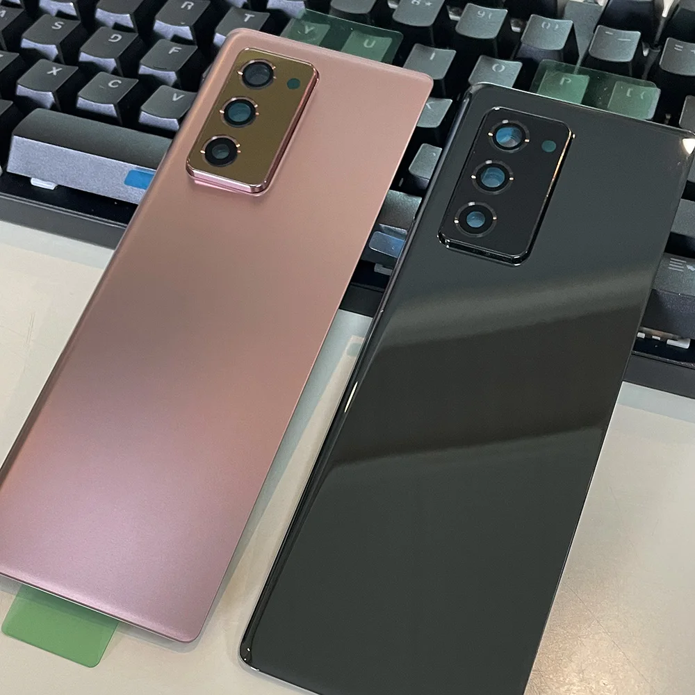 Back Battery Glass Cover Case For Samsung Galaxy Z Fold2 Fold 2 Phone Battery Cover Glass